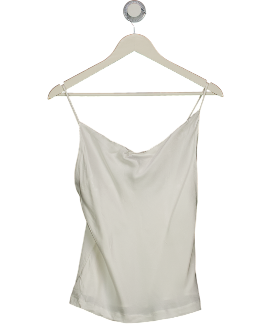 REISS Cream Satin Cami Top UK 6