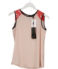 Episode Pink Sleeveless Sequin Top UK S