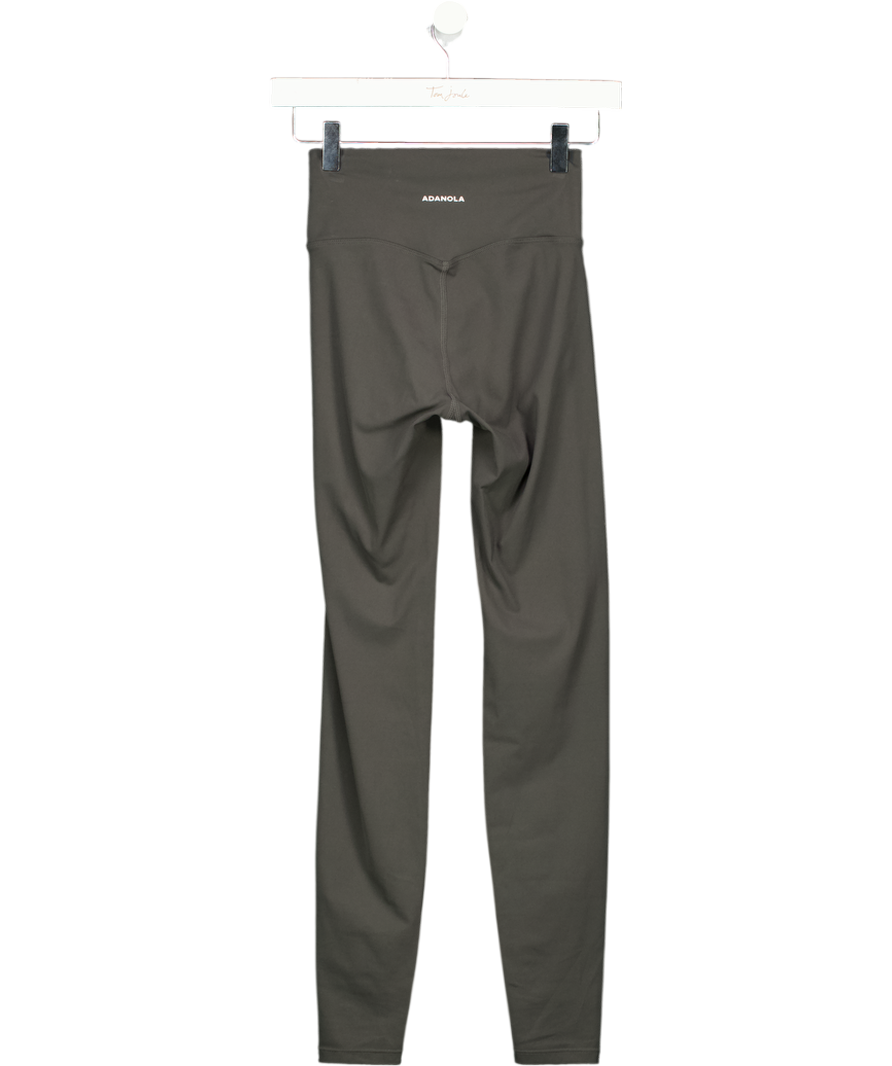 ADANOLA Grey High Waisted Leggings UK XS
