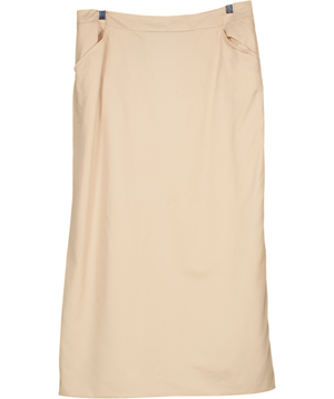 M&S Beige Per Una Maxi Skirt UK 14