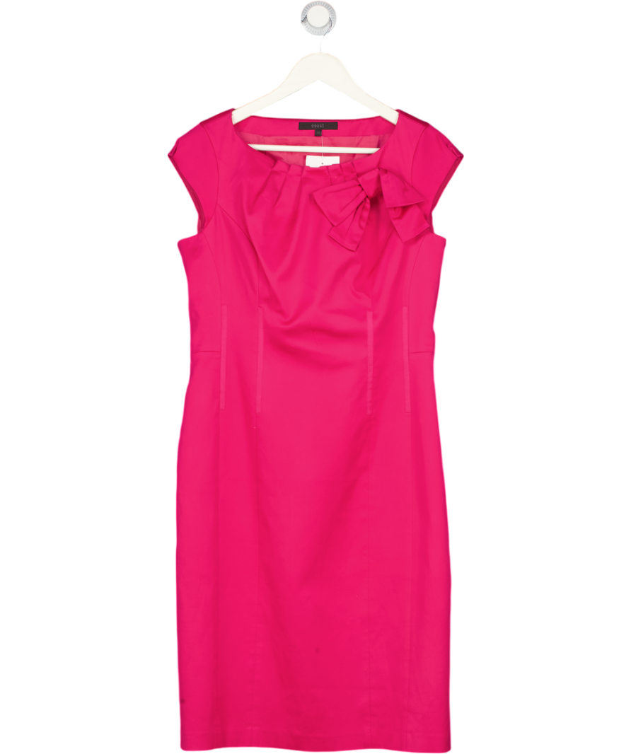 Coast Pink Tailored Knee Length Pencil UK 14