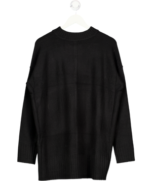FREE PEOPLE Jumper - Black Supersoft Wool Blend Oversize UK XS