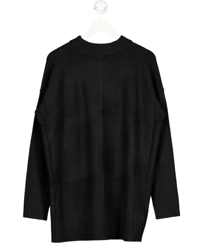 FREE PEOPLE Jumper - Black Supersoft Wool Blend Oversize UK XS