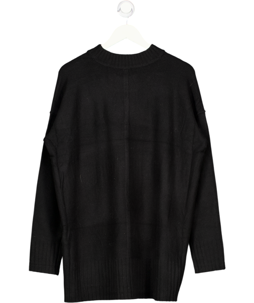FREE PEOPLE JUMPER -  Black Supersoft Oversize Phoebe UK S