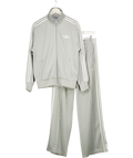 ADIDAS 2-piece Light Grey  Zip Track Top (uk S) And Straight Leg Jogger Set UK S/M