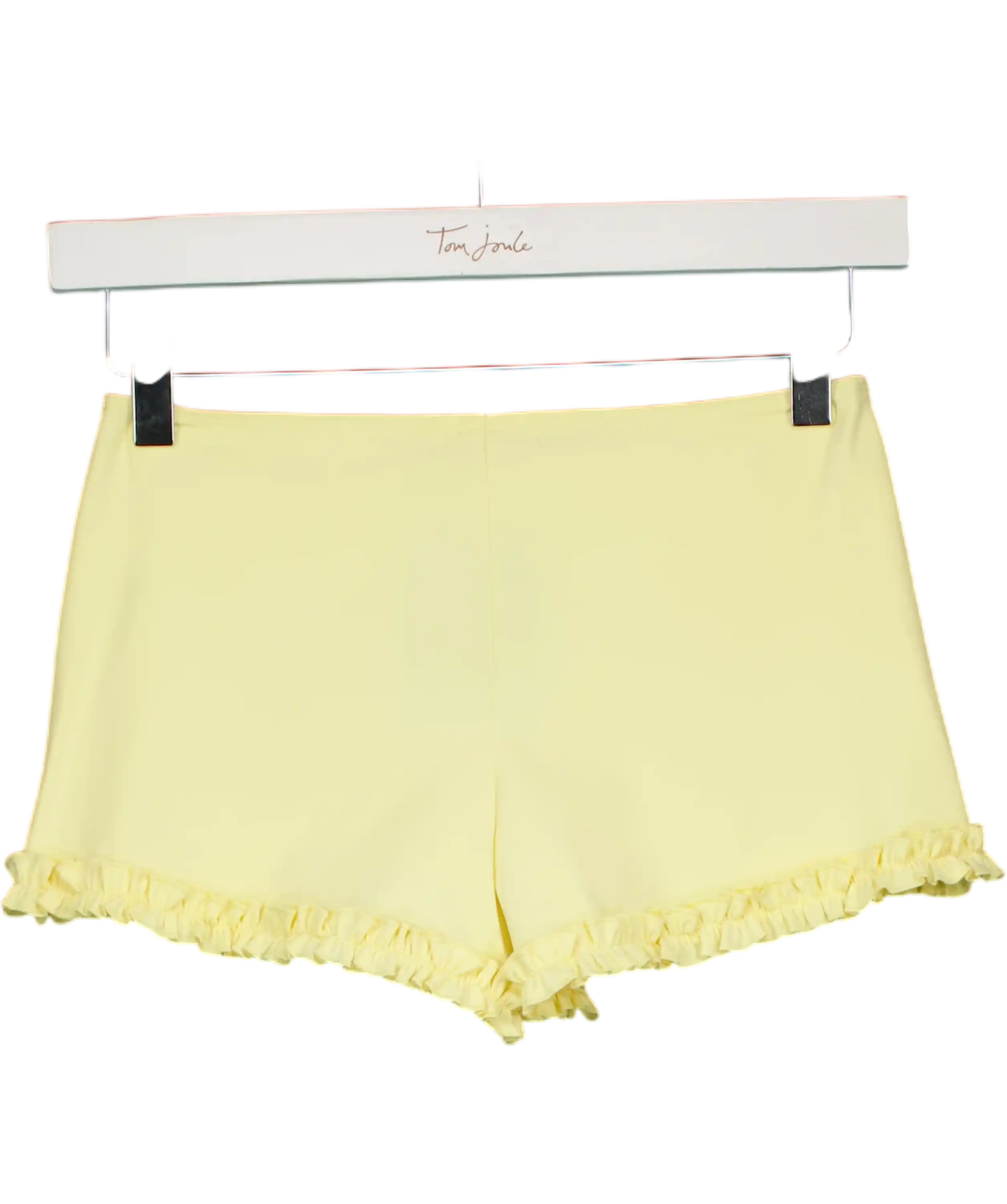 My mum made it Yellow Ruffle Beach Shorts UK XS