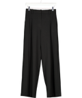 H&M Black Wide Leg Tailored Trousers UK 6