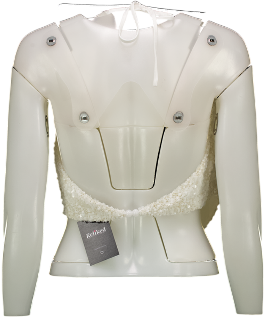 Mars the Label White The Anais Top UK S