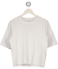 ARKET White Signature Boxy T-shirt UK XS