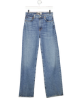 AGOLDE Blue Harper High Rise Straight Leg Jean W25