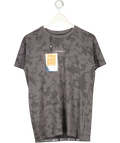 Young LA Grey Digital Camo Compression Tee UK L