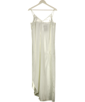 MARINA RINALDI Cream Satin Slip Dress UK 10