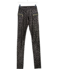 Les Chiffoniers Black Bfea - Leather Printed Leggings UK S