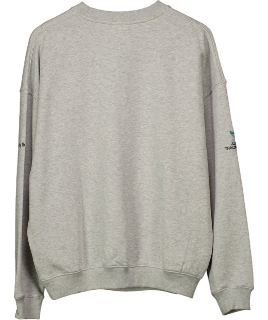 Sporty & Rich X Adidas Sweatshirt Light Grey Heather UK S