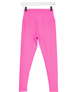 Beyond Yoga Pink Spacedye Caught In The Midi High Waisted Legging UK M