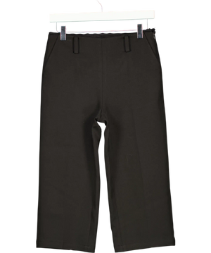 Saumple Study Symp Black Lace Waistband Straight-leg Suit Pants UK S