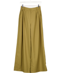 4th & Reckless Green Pleated Wide Leg Trouser UK 6