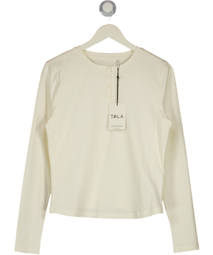 T/ALA Cream 365 Core Cotton Henley Top UK XL