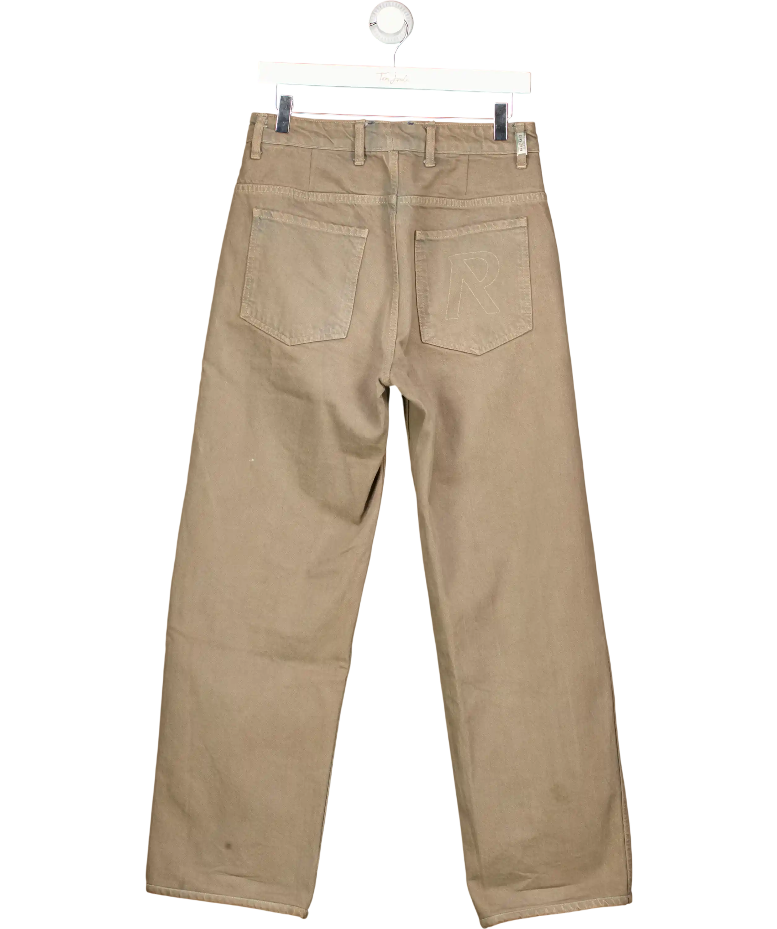 Represent Brown Baggy Denim UK XS