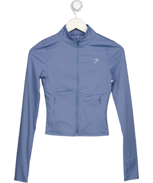 gymshark Blue Conditioning Full Zip Jacket UK XS