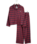 WHITE FOX 2-piece Navy / Red That Time Of Year Pyjama Set UK S/M