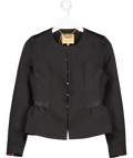 Ted Baker Black Jacquard Blazer UK 10
