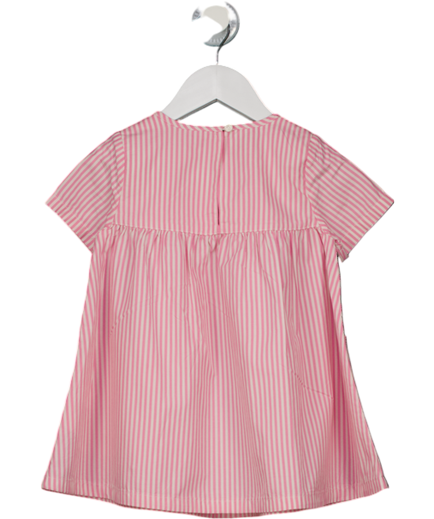 ARKET Pink & White Striped Summer Dress 18-24 Months