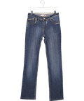 Tommy Hilfiger Blue Mid Rise Straight Leg Jeans W30