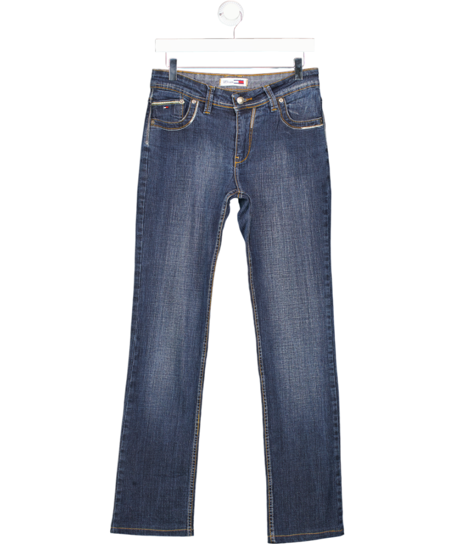 Tommy Hilfiger Blue Mid Rise Straight Leg Jeans W30