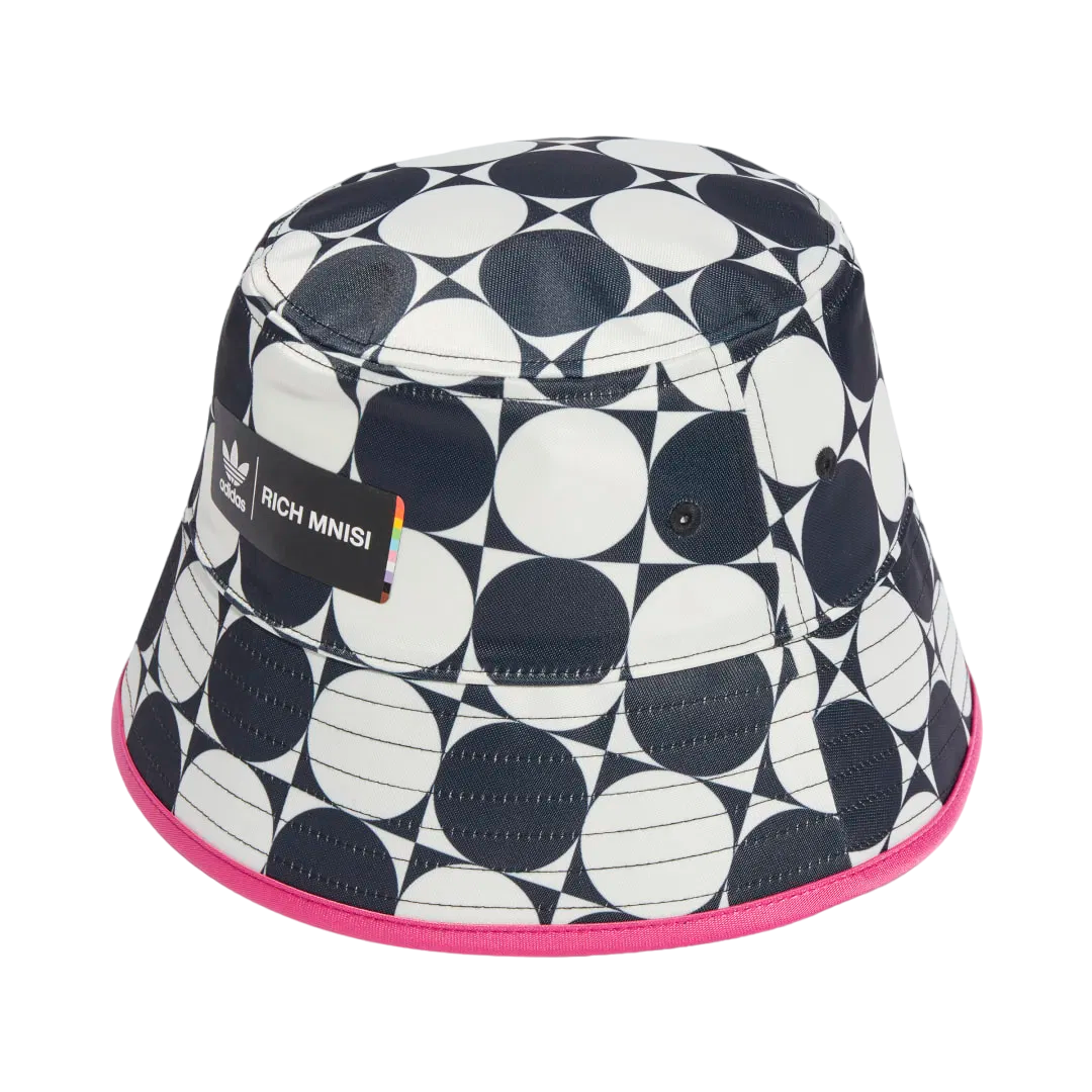 Adidas Black and White Rich Mnisi Bucket Hat