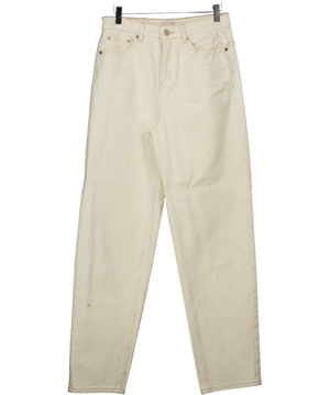 French Connection White Dallas Denim Barrel Leg Jeans UK 6