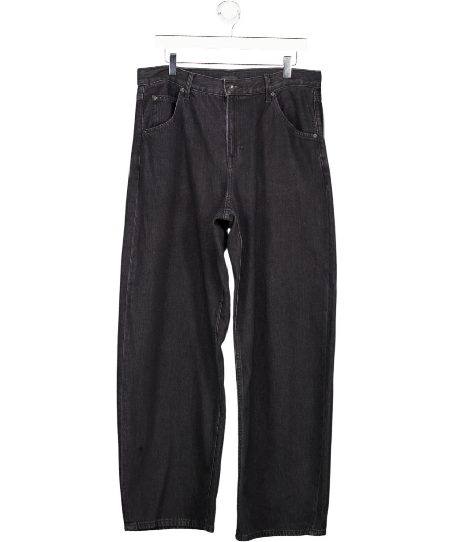 UNIQLO Black Baggy Curve Jeans W30