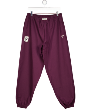 gymshark Red Straight Leg Pumper Pants UK M