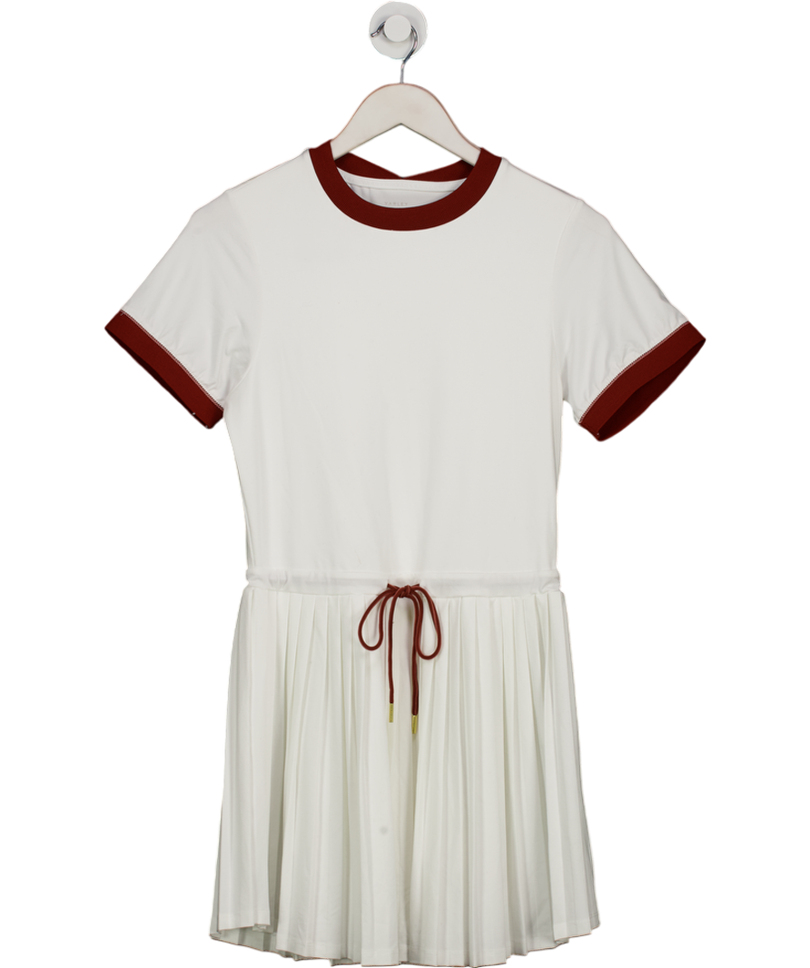 Varley White Trent Court Dress 30'' UK S