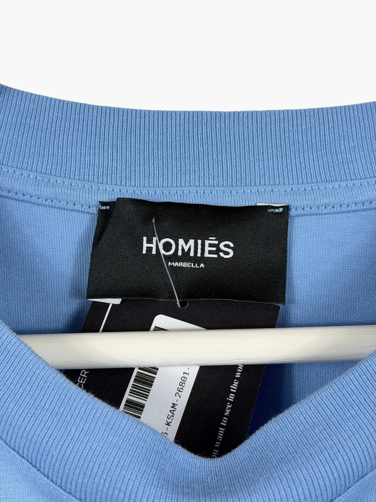 HOMIES Blue Marbella Graphic T-Shirt UK M