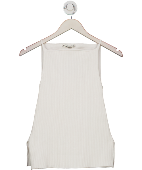Abercrombie & Fitch White 90s Cami Top UK XS