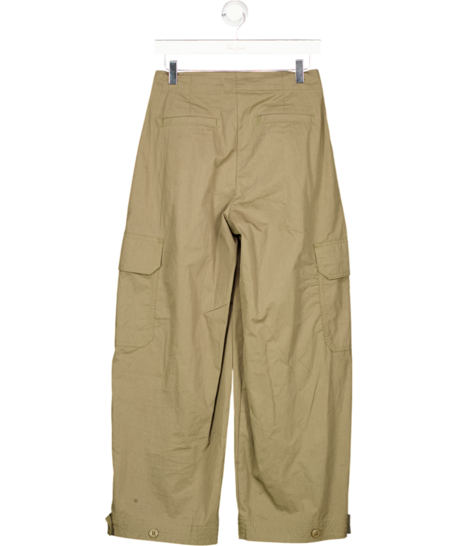 Nobody's Child Green Straight Leg Cargo Trousers UK 8