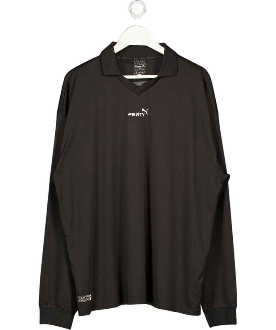 Fenty Black X Puma Goalie Thin Long-sleeve T-shirt UK XL