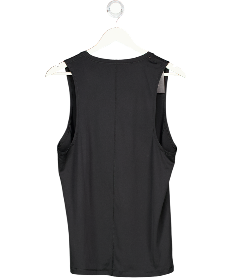 asics Black Core Running Vest UK L