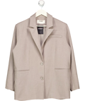 4th & Reckless Bristol Blazer Grey Melange UK 10