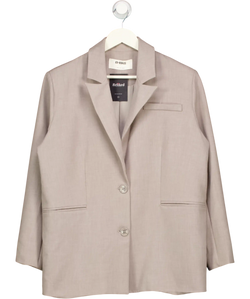 4th & Reckless Bristol Blazer Grey Melange UK 10