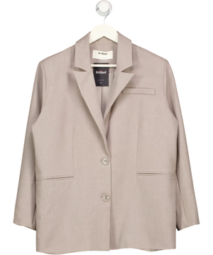 4th & Reckless Bristol Blazer Grey Melange UK 10