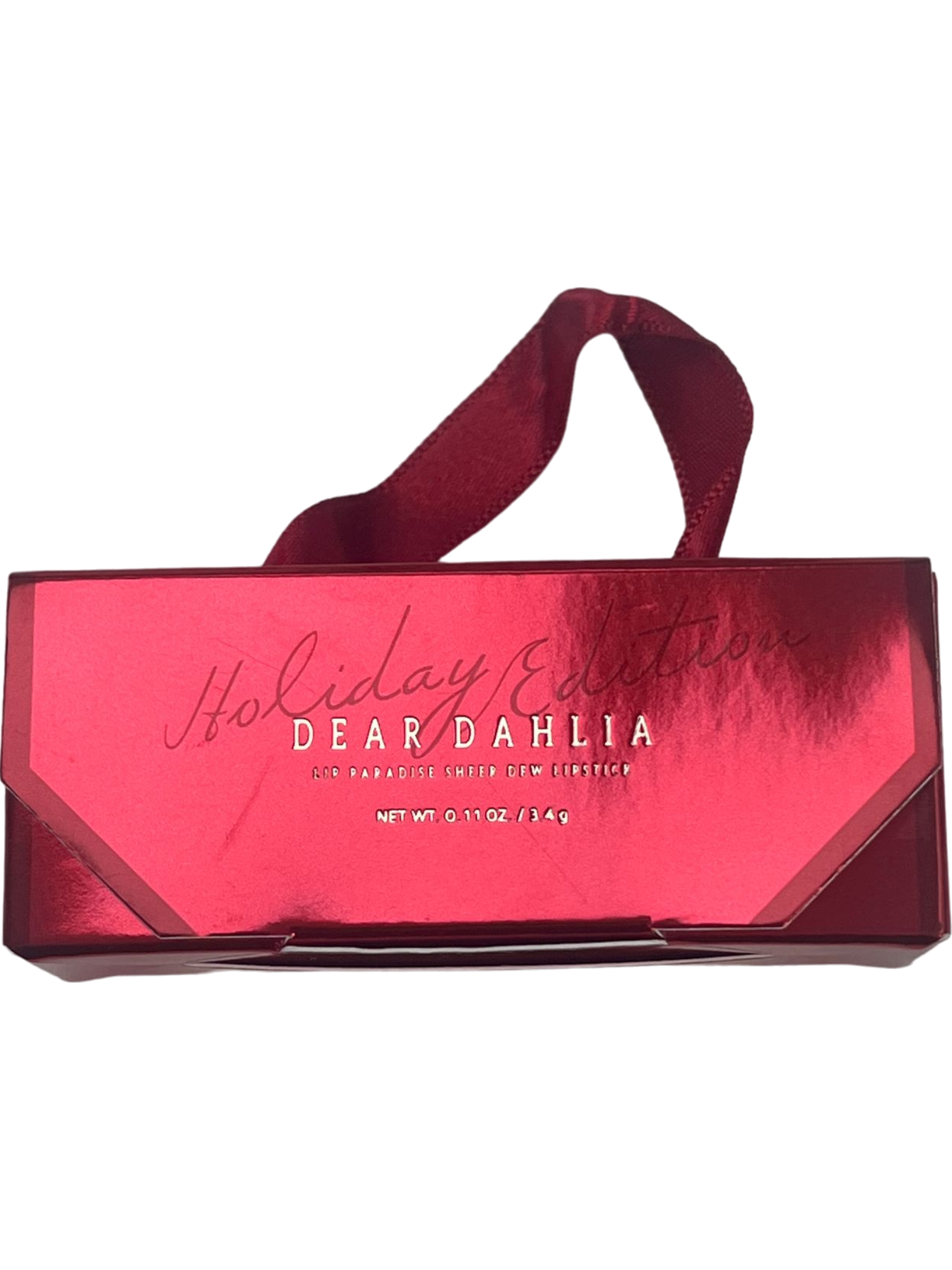 Dear Dahlia Red Lip Paradise Sheer Dew Lipstick Holiday Edition