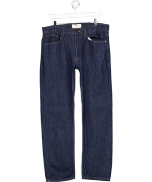 M&S Blue Straight Fit Jeans W34