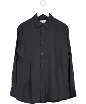 ZARA Black Slim Fit Shirt UK S