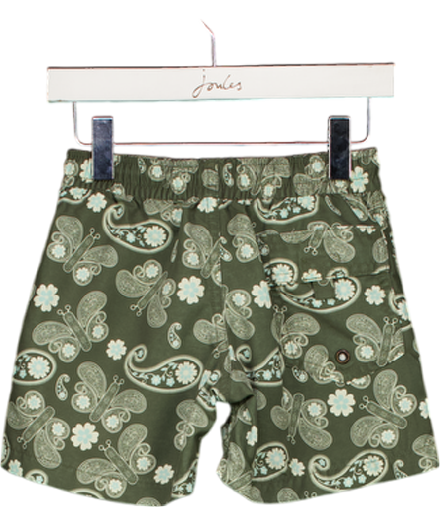SUNUVA Green Butterfly And Floral Print Drawstring  Swimshorts 3 Years