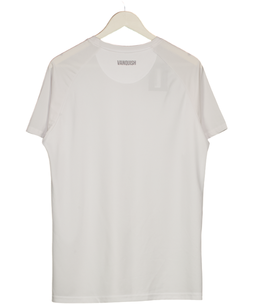 VANQUISH White Performace Oversize T-shirt UK L