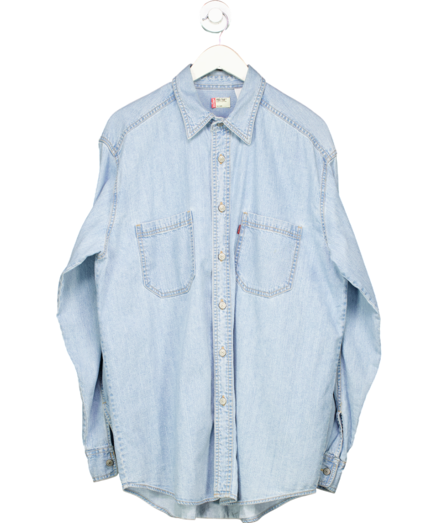 levis Blue Authentic Button-down Shirt UK M