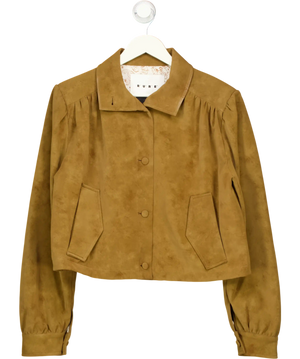 RURE Brown Button Up Jacket UK S
