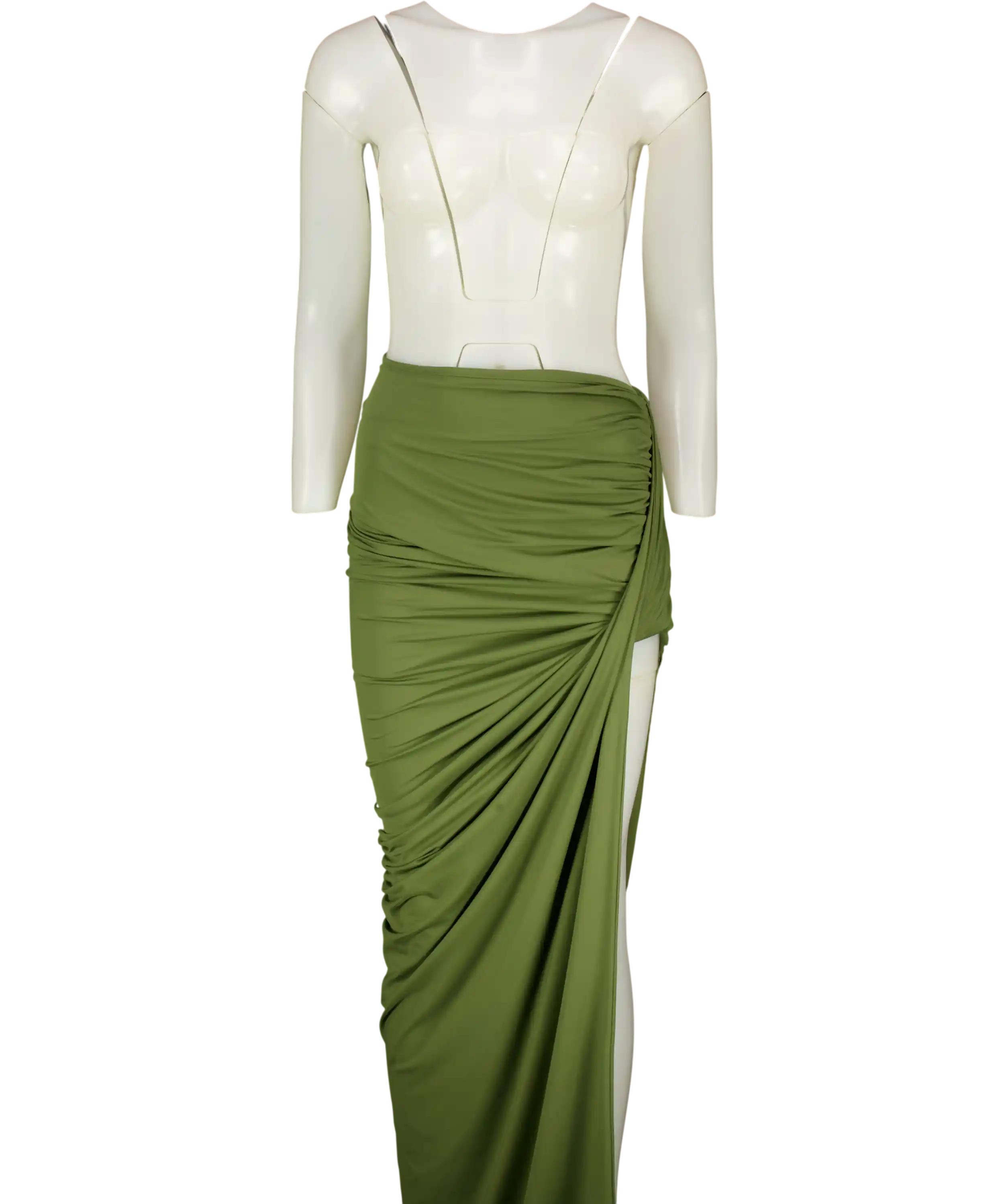 Babyboo Green Henrietta Maxi Skirt UK S